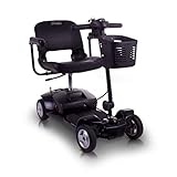 Pride Mobility Apex Lite e-Mobility Device – Compact 4 Wheel e-Mobility Device for Adult, 4mph, Black