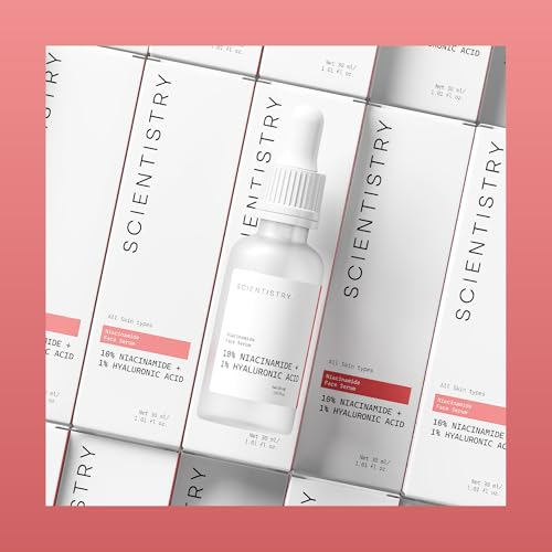 Scientistry Niacinamide Face Serum 10% + Hyaluronic Acid 30ml - Image 3
