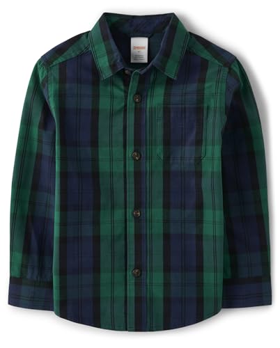Image of Gymboree Boys' and Toddler Long Sleeve Button Up Shirt