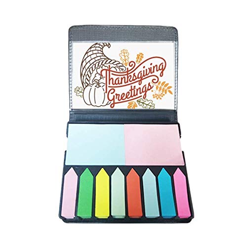 Boîte de marque-page auto-adhésive pour vos lectures de Thanksgiving en famille