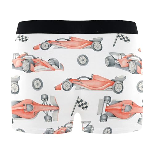 ZZKKO Men's Underwear Briefs Space Planets Cute Watercolor Men's Boxer Briefs,Trunks Underwear for Men S-XXL3