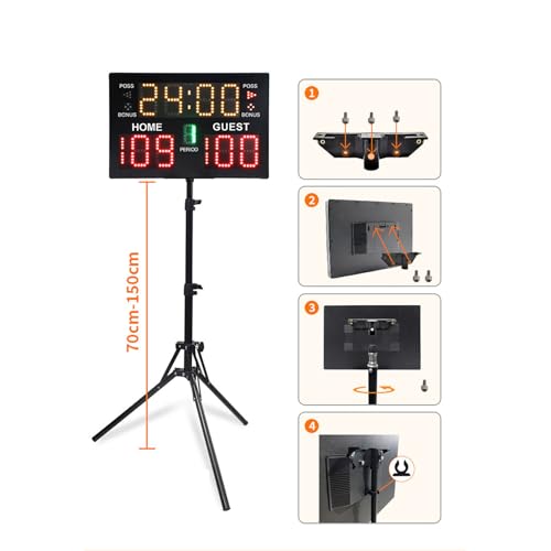 Marcador Electrónico Digital Portátil con Control Remoto miniatura 5