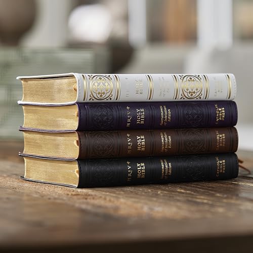 Nrsvce Sacraments of Initiation Catholic Bible, White Leathersoft, Comfort Print: New Revised Standa