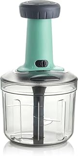 DDecora Kitchen Tools Vegetables Cutter New Big size Hand Push 900 ML with 5 Stainless Steel Blades Vegetable & Fruit Chopper