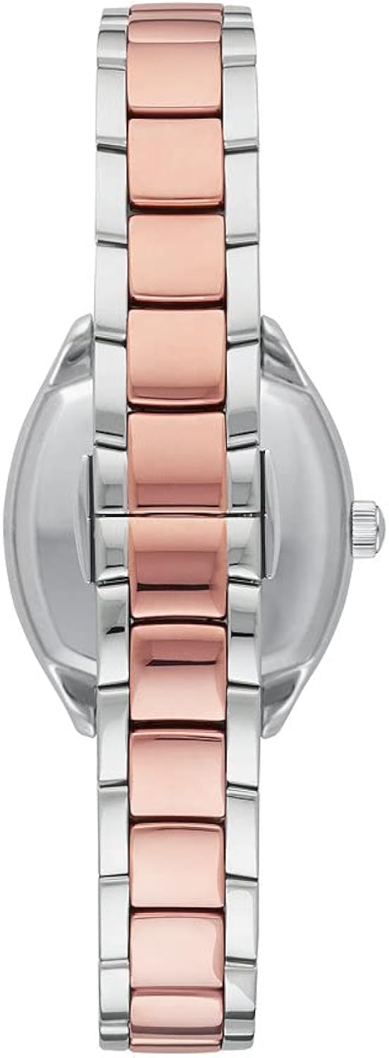 Orologio da donna, movimento a due lancette, cassa in acciaio inossidabile argentata di 28 mm con bracciale in acciaio inossidabile, AR1952 Orologio da donna, movimento a due lancette, cassa in acciaio inossidabile argentata di 28 mm con bracciale in acciaio inossidabile, AR1952