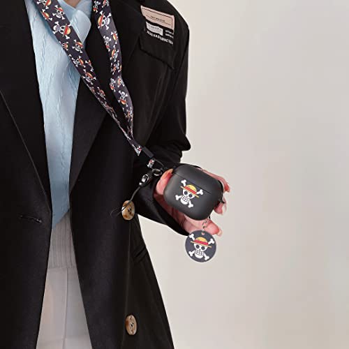 Nolega With Anime Lanyard Keychain Airpods 1/2 Case， Personalised Anime And Unique Tpu Process Frosted Soft Airpods Case #TOP5