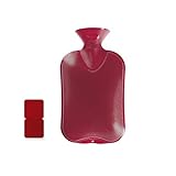 Farbe: anthrazit Fashy 6460 42 Wärmflasche Doppellamelle 2.0 L, cranberry