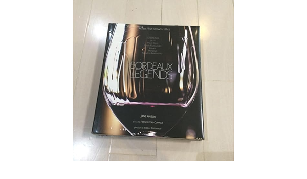新品未開封品Bordeaux Legends ワインJANE ANSON