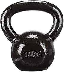 Idea Regalo - Amazon Basics Kettlebell in ghisa, 10 kg, Nero