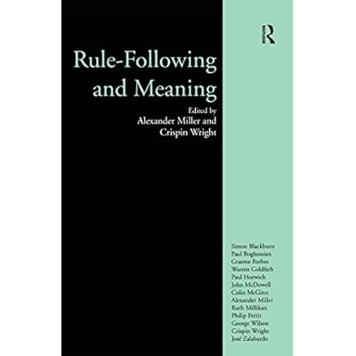 Rule-following and Meaning