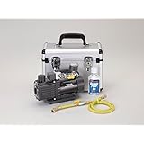 イチネンTASCO ウルトラミニツーステージ真空ポンプ TA150SW-K デジタル真空ゲージ付