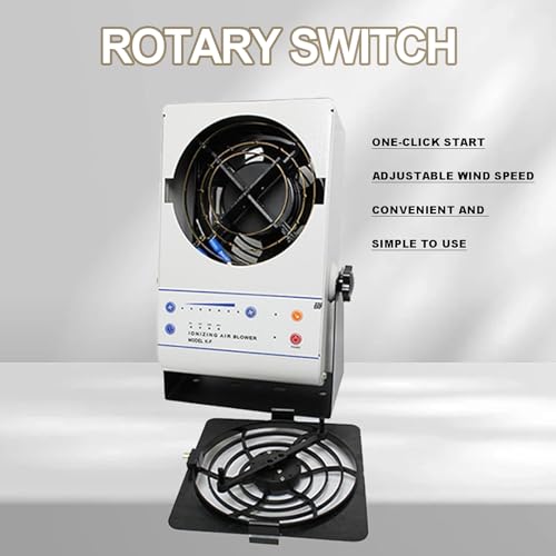 Ionizador de aire con ventilador y velocidad ajustable miniatura 5
