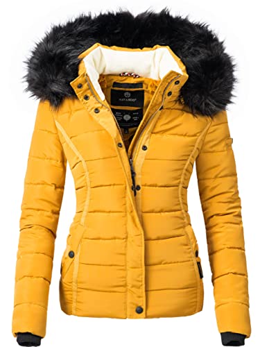 Navahoo Damen Winterjacke Miamor Gelb Gr. S