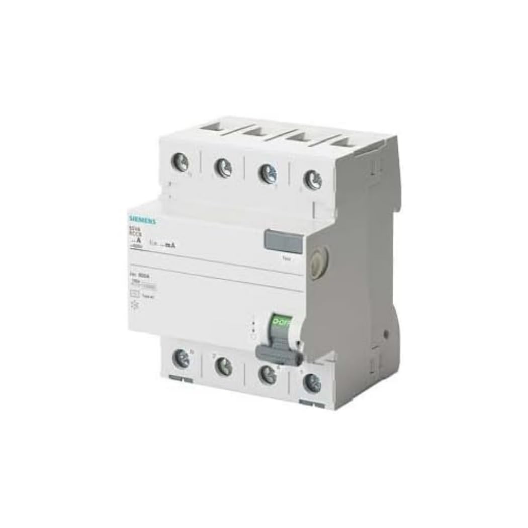 Siemens Sentron Interruttore Differenziale 5SV - 4 Poli 63A 30mA Classe A - 400V 4TE