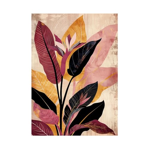 Tableau decoration murale salon FJASKER 60x80cm moderne toile sans cadre