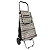 MERTNK Handkarren Folding Shopping Trolley 2 Wheel Leichte Push-Pull-Einkaufswagen-Beutel-Gepäck Grocery Trolleys/C