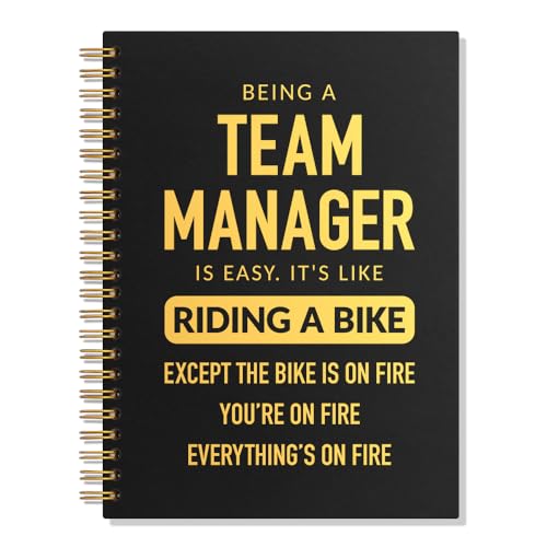 Cahier de notes managérial anti-cornes pour chef d'équipe exigeant
