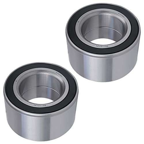 Image of Detroit Axle - 2pc Wheel Bearings for Volkswagen Combi Eurovan Transporter, 2 Front or Rear Wheel Bearings Assembly Replacement