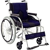 Amazon | マキテック 車椅子 カラーズ 介助式 座幅40cm 背折れ ライト