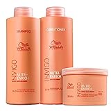 Kit Wella Professionals Invigo Nutri-Enrich - Shampoo 1000ml + Condicionador 1000ml + Máscara 500ml