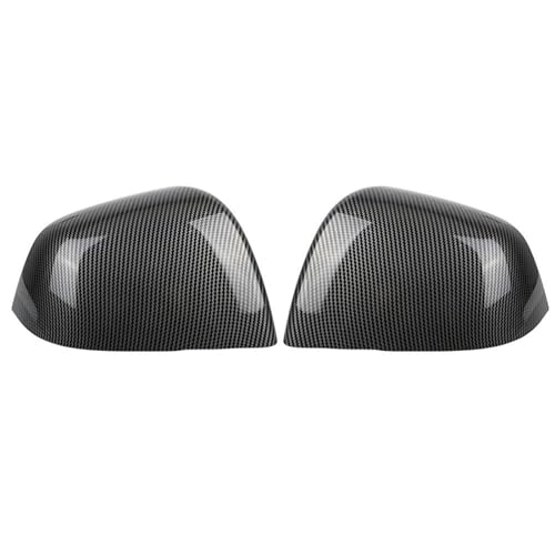 ドア バックミラー キャップ Compatible With Tesla For Model Y 2017-2022 車のバックミラーカバー交換用カーボンファイバー装飾サイドウイングキャップシェルと互換性あり