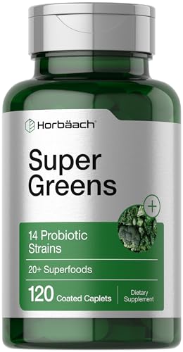 Horbäach Super Greens Supplement Caplets