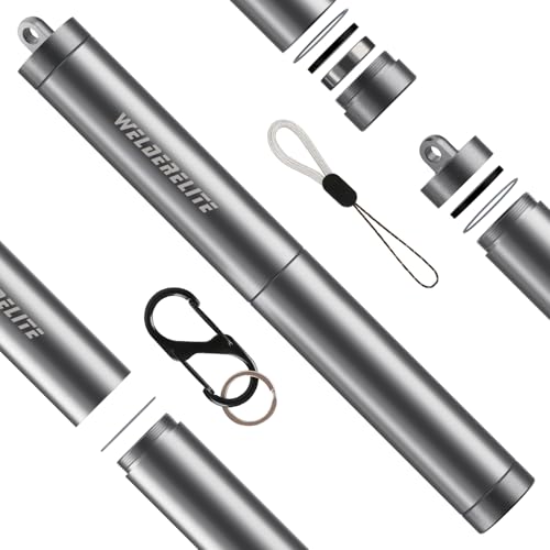 Image of Gray TIG Tungsten Holder-Handy Protective Storage Tube for WC20 Welding Tungsten Electrodes