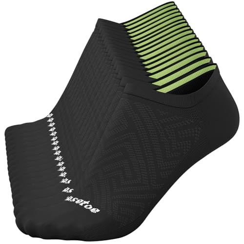 Image of No Show Socks Women, 8 Pairs Low Cut Ankle Non Slip Casual Invisible Liner Athletic Running Socks