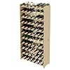 Lenmar Serie RW Weinregal aus Holz fÃ¼r Flaschen, Anthrazit, Braun, Natur, RW-3, 13-15 liegen, fÃ¼r 77-135 Flaschen, Wein, Flaschenregal (Natur, RW-3-77, 145 x 72 x 26,5, fÃ¼r 77 Flaschen)