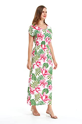 Image of Hawaii Hangover Family Matching Hawaiian Clothes, Lotus & Orchid | Family matching Hawaiian outfits, Lotus & Orchid, lightweight rayon, machine washable, tropical floral print, luaus, cruises