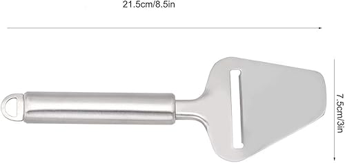 Miniatura 8 de Herramienta de cepillado de queso, herramienta de afeitar y rallado de queso y jamón de mango largo, acero inoxidable 430 de grado alimenticio