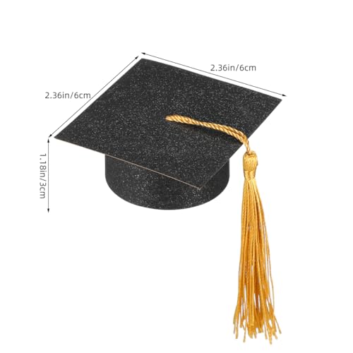 Bouchons de bouteille de vin de diplôme Cabilock 10 chapeaux noirs