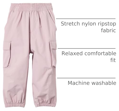 Image of Amazon Essentials Unisex Kids and Toddlers' Cargo Parachute Pants, Joggers with Elastic Waist, Drawstring, Pull On