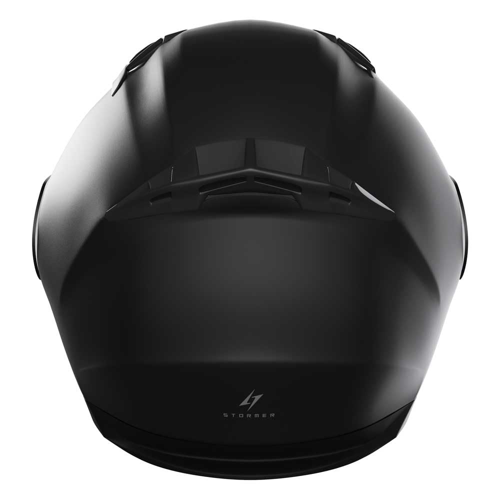 Szczękowy kask motocyklowy STORMER Spark Black Matt – ECE 22.06 – zintegrowana blenda przeciwsłoneczna – przystosowany do montażu Pinlocka