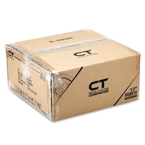 Image of CT Sounds Hydro 12 inch Dual 2-Ohm 1000-Watt Shallow Mount Car Subwoofer
