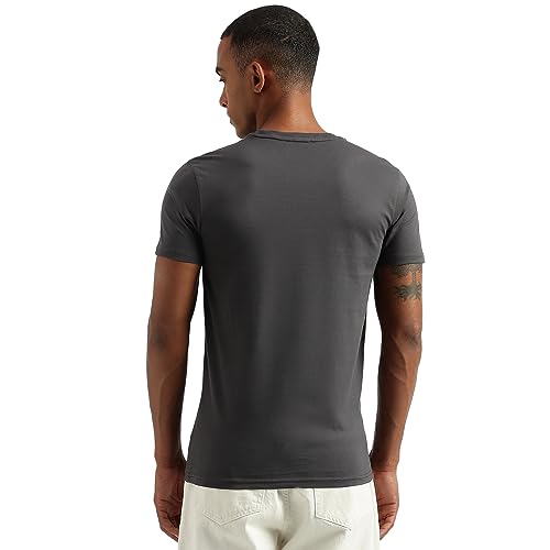 Image of UNITED COLORS OF BENETTON Men's Solid Regular Fit T-Shirt
