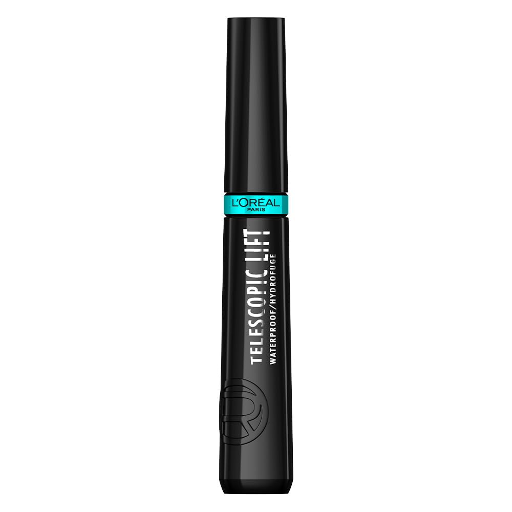 Imagen del producto: L'Oreal Paris Mascara de pestañas Telescopic Lift A Prueba de Agua, Negro, 10 ml