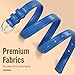 Women Leather Belt for Jeans Pants Fashion Ladies Skinny Belt for Dresses Thin Belt with Single Prong Buckle,royal blue,S