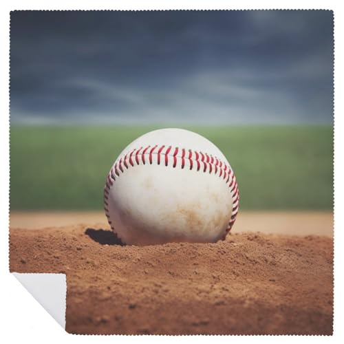 Servilletas de Tela Estampadas Baseball Pack x2 miniatura 6