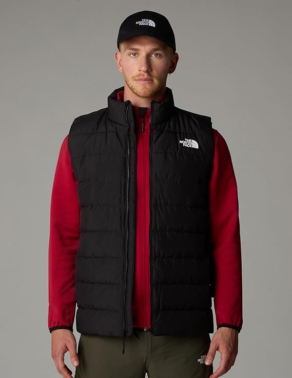 THE NORTH FACE Mens Aconcagua 3 Insulated Vest | Wind Resistant, Water Repellent, 600 Fill Waterfowl Down Insulation - Image 2