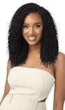 Outre Human Hair Premium Blend Big Beautiful Hair Leave Out Wig Passion Coils 20' (NBLK)