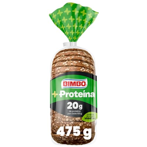 Bimbo Pan de Molde con Proteína, 475 g (20 g de proteína por cada 100 g)