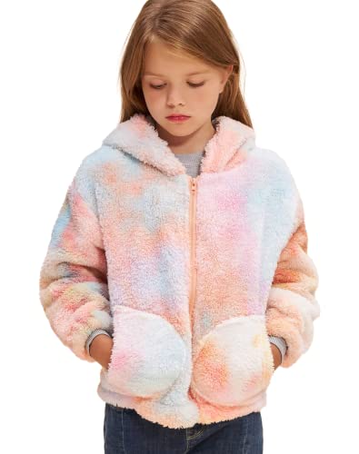 Danna Belle Chaqueta de moto para niños y niñas, de piel sintética, resistente al viento, gruesa, cálida, de forro polar, para invierno 6 años Cover