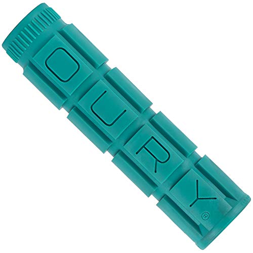 Oury Single Compound Bike Grip V2 BMX Grip Mountain Bike Grip ATV Grip (Teal)