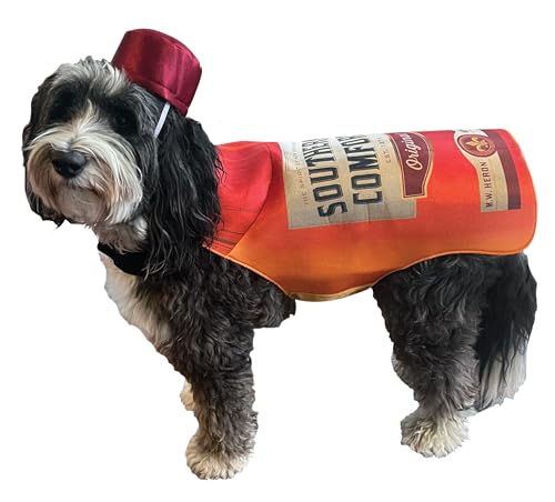 Disfraz para perro Southern Comfort botella XS-S