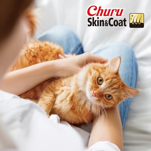 INABA Churu for Senior 10+,Creamy Lickable Cat Treats with Taurine,Vitamin E & C,0.5 Ounces Each,Tubes,Tuna & Chicken Variety,(Pack of 120) - image 6