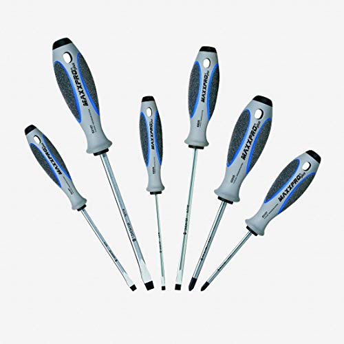Witte 663831 6 Piece Maxxpro Plus Slotted and Phillips Screwdriver Set Arizona 
