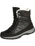  HI-TEC Riva Mid WP, Chaussures de Randonnée Hautes Femme, Noir (Black 21), 40 EU