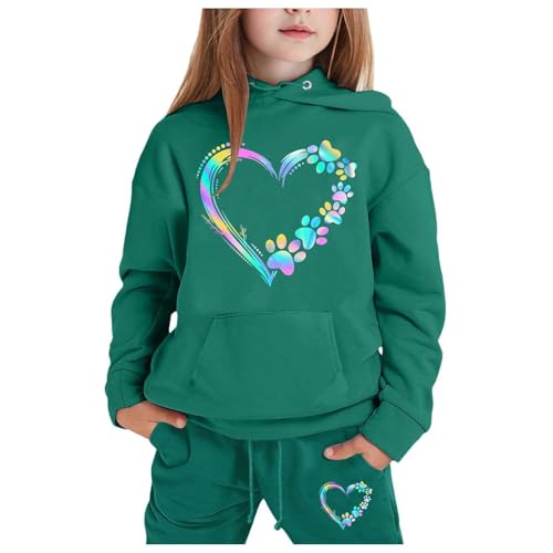 Sweat à capuche enfant en polaire pull chaud unisexe 2-5 ans