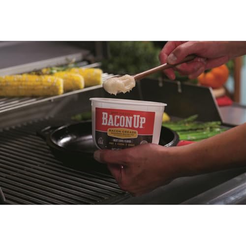 Image of Bacon Up Bacon Grease - 100% Authentic Animal Fat with No Seed Oils - Triple-Filtered & Non-Hydrogenated - for Frying, Cooking, Baking, Grilling, and Sauteing